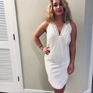 Boden White Midi Dress